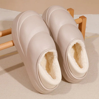 Thick Soles Women Winter Home Cotton Slippers