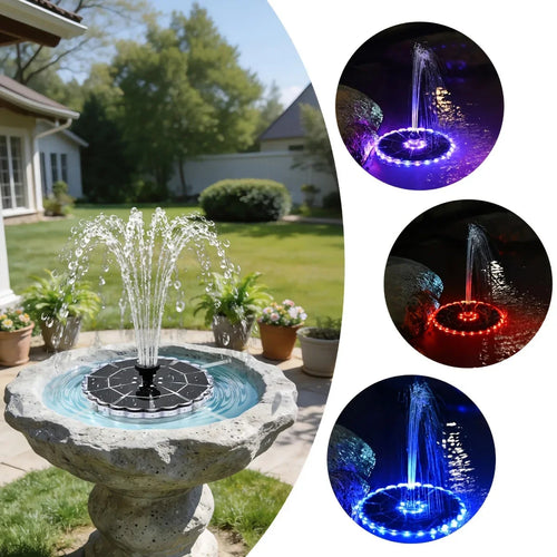 Outdoor Solar Fountain for Garden