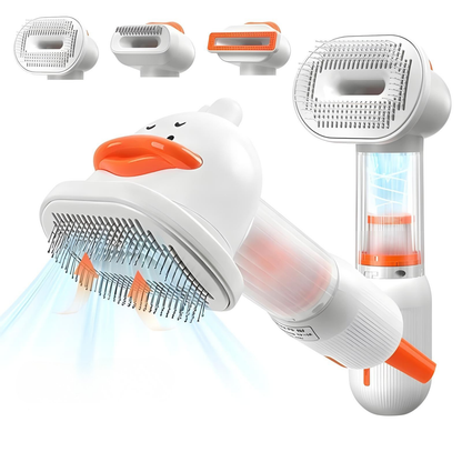 4-in-1 Electric Pet Hair Removal Brush