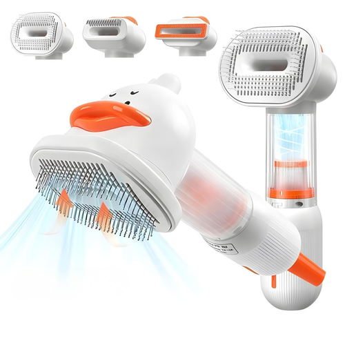 4-in-1 Electric Pet Hair Removal Brush