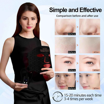 Facial Red Light Therapy Mask