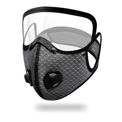 Face Mask with Goggles