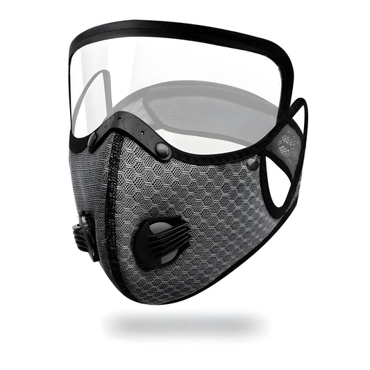 Face Mask with Goggles