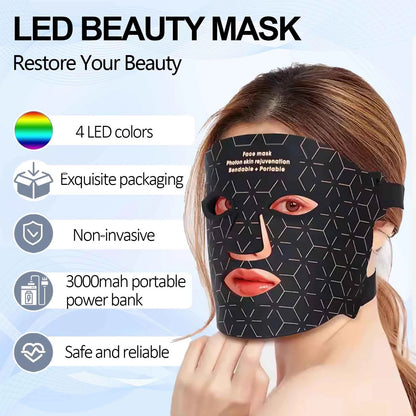 Facial Red Light Therapy Mask