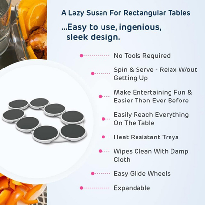 Expandable 8-Tray Table Server