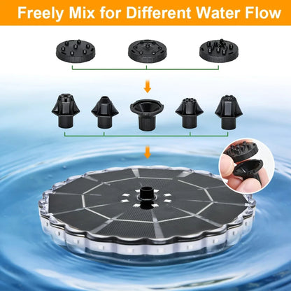 Outdoor Solar Fountain for Garden