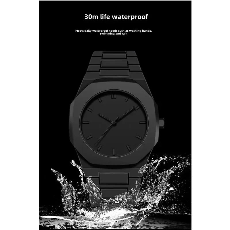 Minimalistic Arabic Numerals Watch