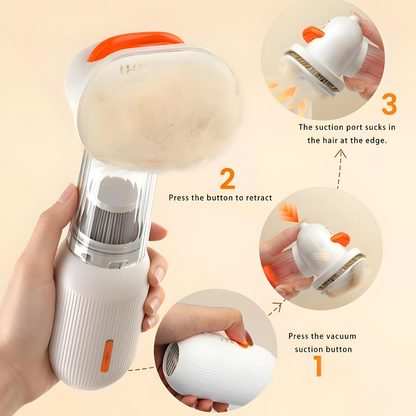 4-in-1 Electric Pet Hair Removal Brush
