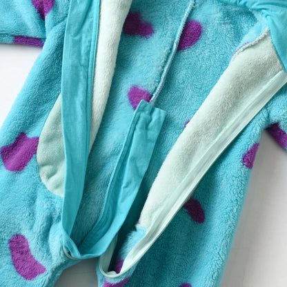 Baby Hooded Fleece Jumpsuit