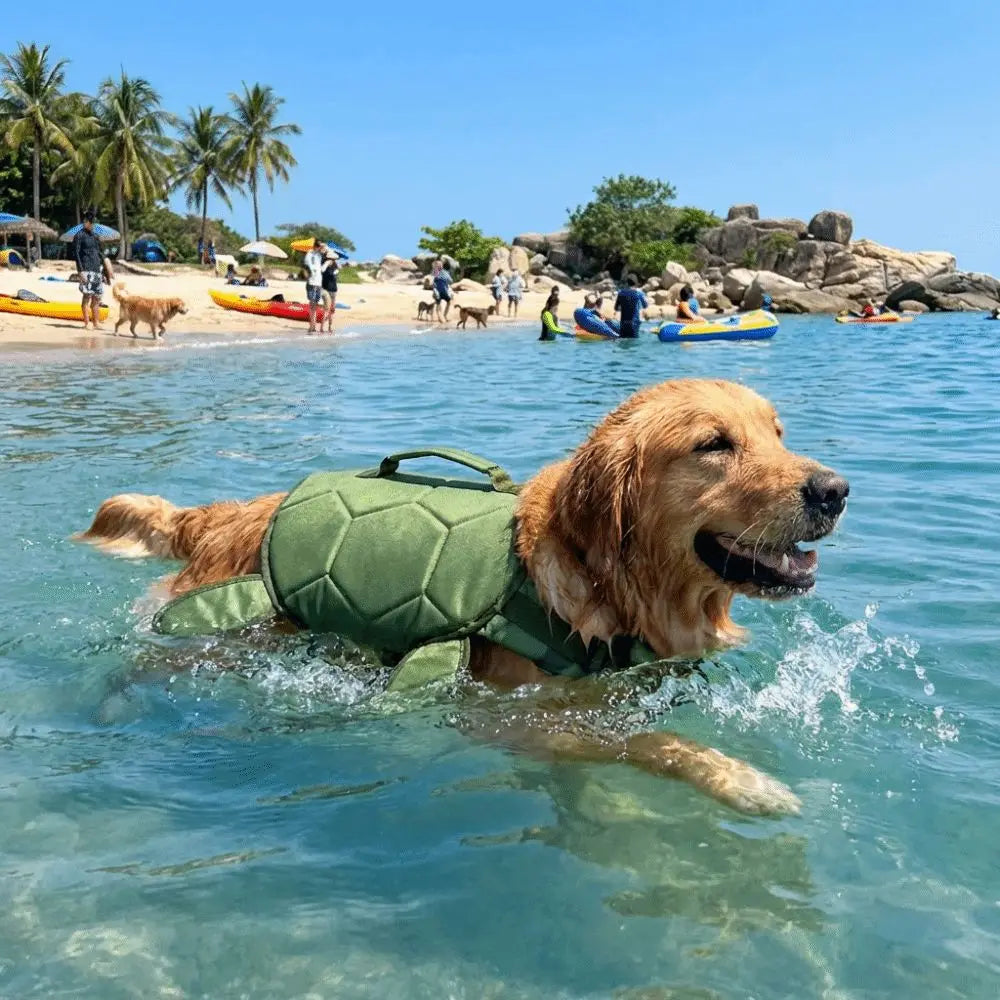 Dog Turtle Swimming Vest