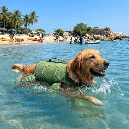 Dog Turtle Swimming Vest