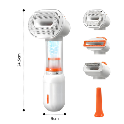 4-in-1 Electric Pet Hair Removal Brush