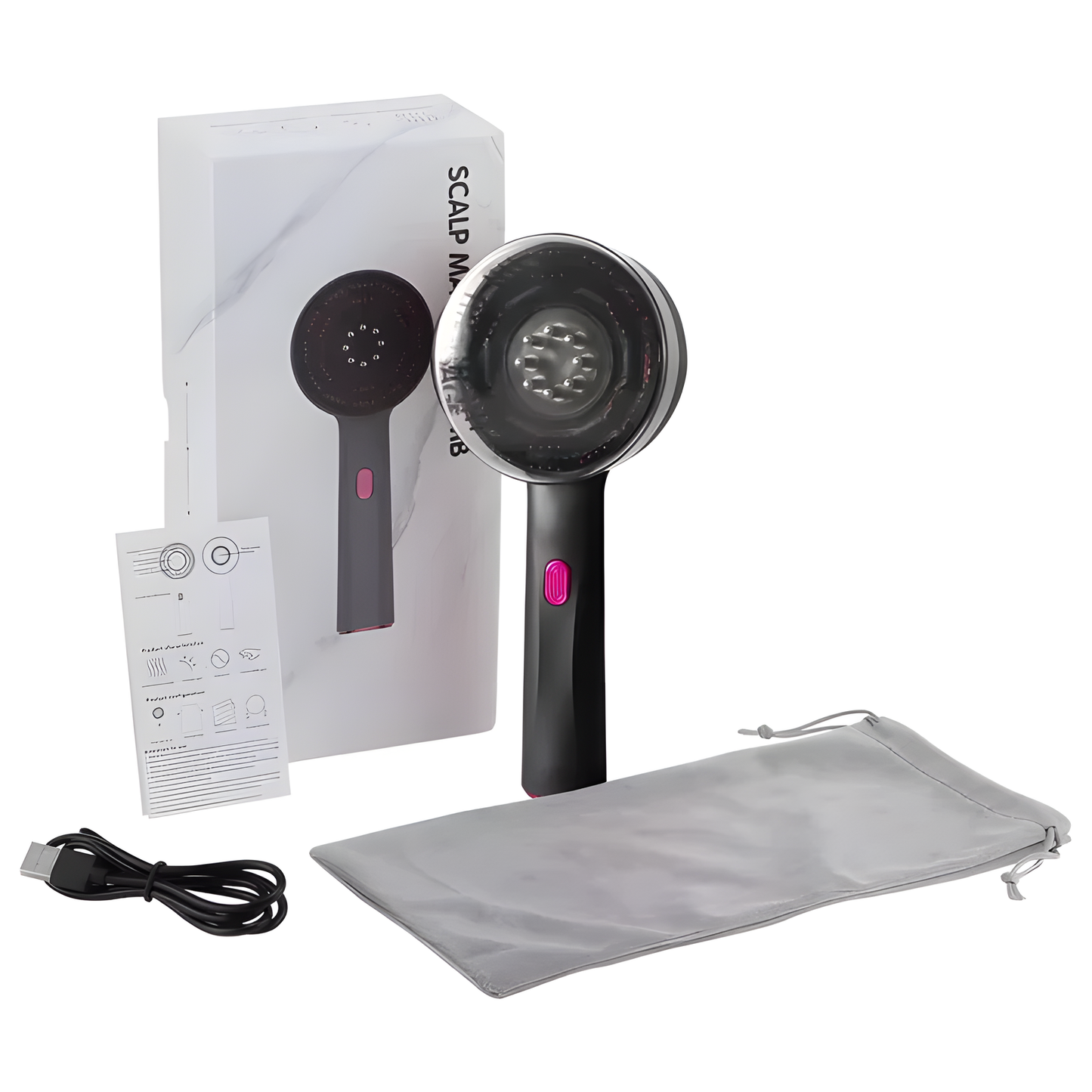 Red Light Scalp Massage Comb